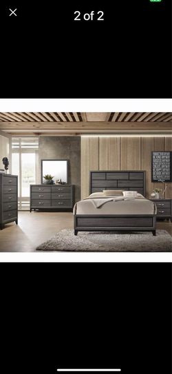 $499 to $525 bedroom set not including mattress and chest
