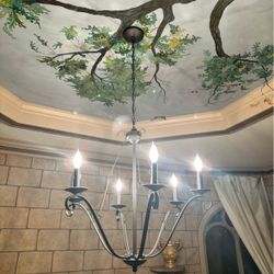 Black Modern Light Fixture Chandelier