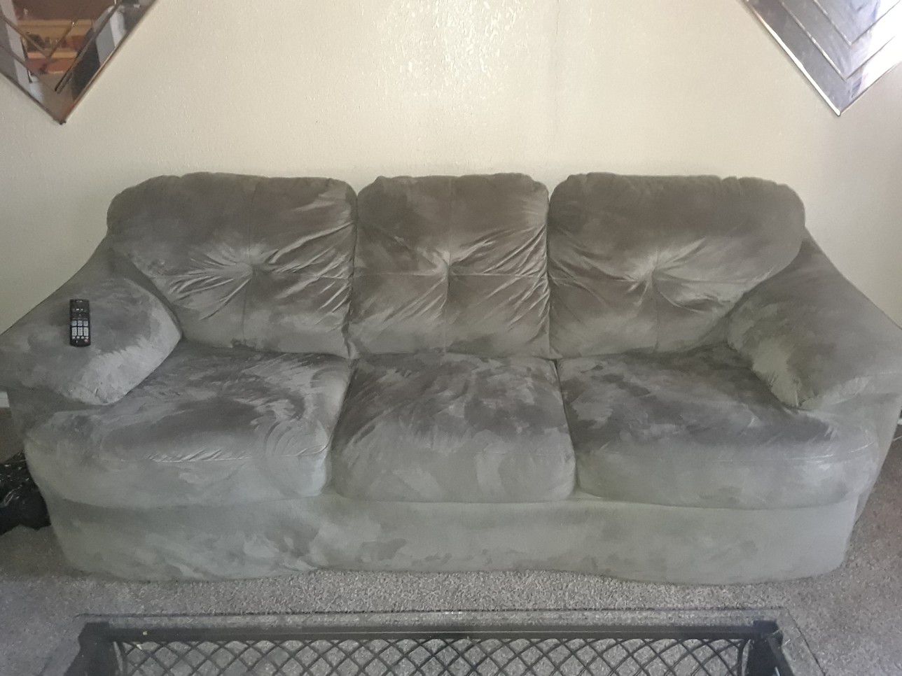 4pc Sofa Loveseat Chair and Ottoman