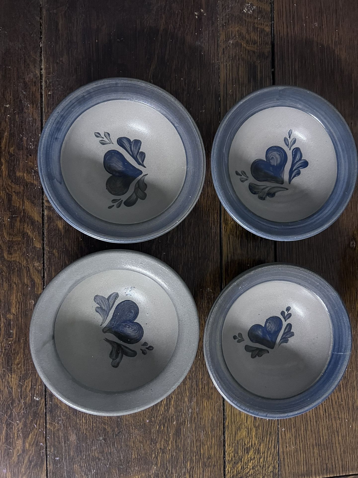 Rowe Salt Glazed Pottery Bowls