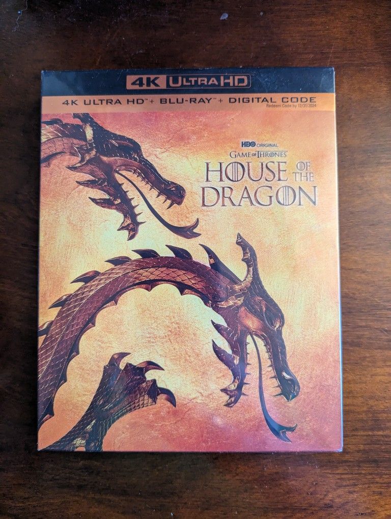 House Of The Dragon Season 1 4k, Blu-ray, Digital 