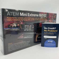 Atem Mini Extreme ISO G2 W/ XLR Inputs