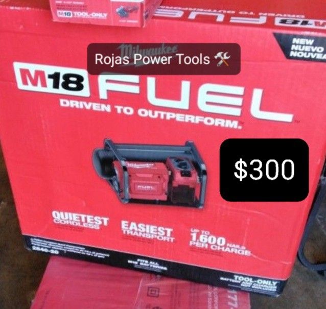 MILWAUKEE M18 FUEL 18V LITHIUM ION BRUSHLESS CORDLESS 2GALLON ELECTRIC COMPACT QUIET COMPRESSOR (TOOL ONLY)