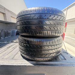 235/50/17 Lexani 80-90% Tread (2)