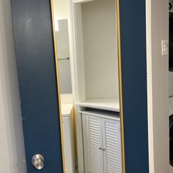 Gold Full Length Mirror 