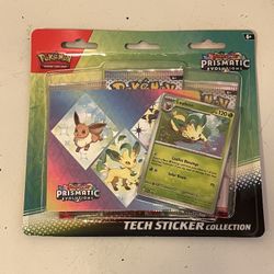 Prismatic Evolutions Tech Sticker Collection 