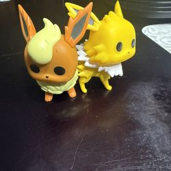 Flareon And Jolteron Funko Pop Bundle 
