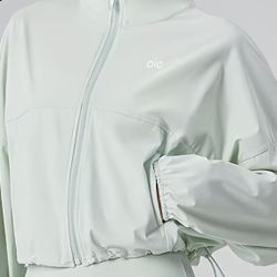 Light Thin jacket In Light Green