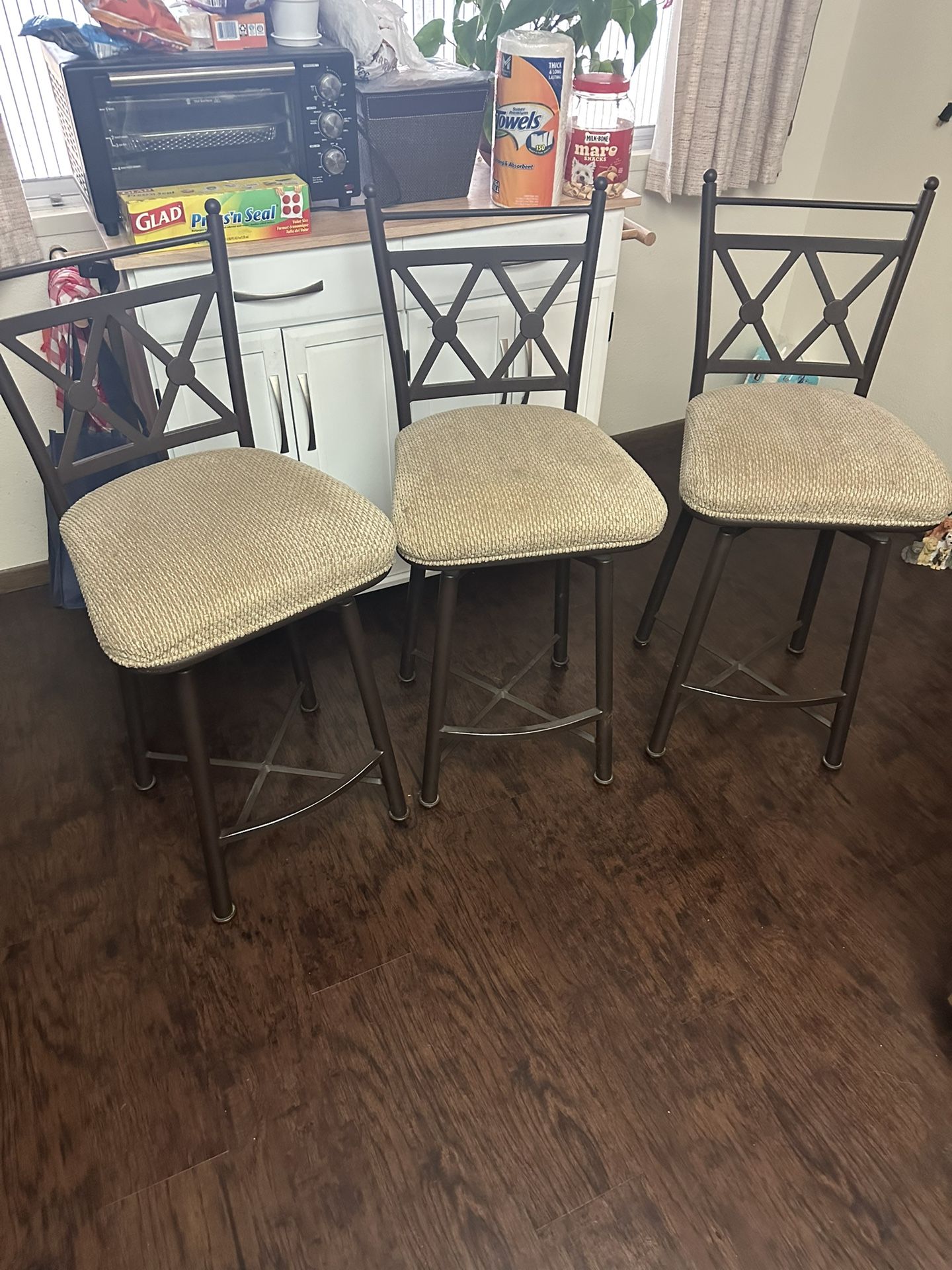 3 Quality Bar Stools 