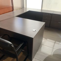 Executive U Shape Desk 6’x9’ Gray