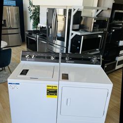 Speed Queen Top Loading Washer Dryer Set! 3YR WARRANTY
