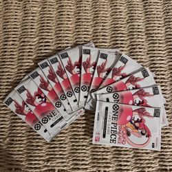 Round 1 x One Piece Card Game TCG sealed Promo packs
