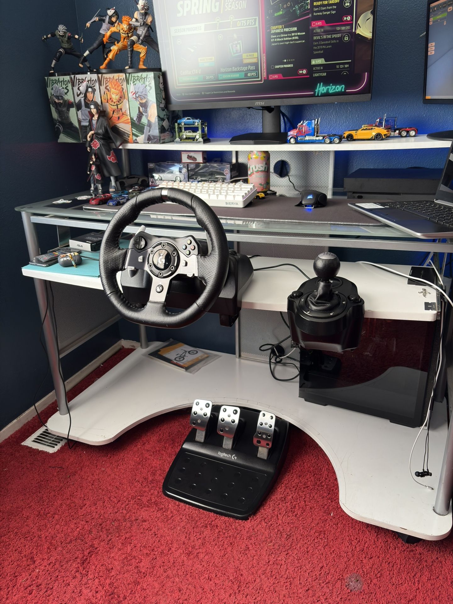 Xbox/PC Logitech G920 + Shifter