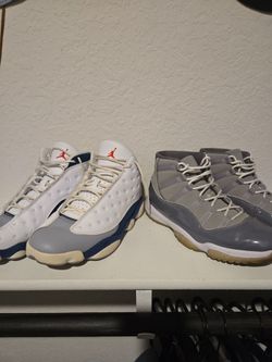 Air Jordan 13 and Jordan 11 Sneakers Bundle