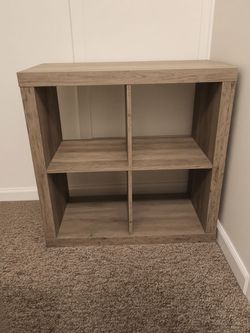 Wooden 4-Cube Storage Organizer