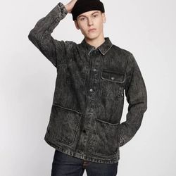 Vans Grey Button Up Jacket