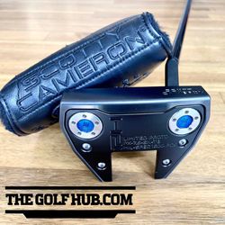 Scotty Cameron H21 Holiday LTD Proto X-7.5 34.5in Putter- Blue Custom Shop Paddle Grip 🏆✨