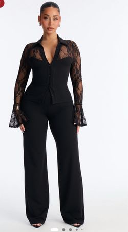 Large Fashion nova black set