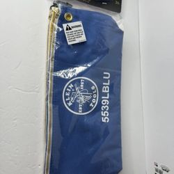 Klein Tool Large Zipper Bags - Canvas; 5539L with Zipper - 3 Pack, 18" x 8"×3.5"