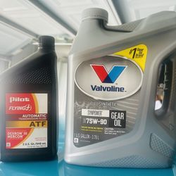 GEAR OIL 75W-90 AND AUTOMATIC TRANSFORMATION FLUID