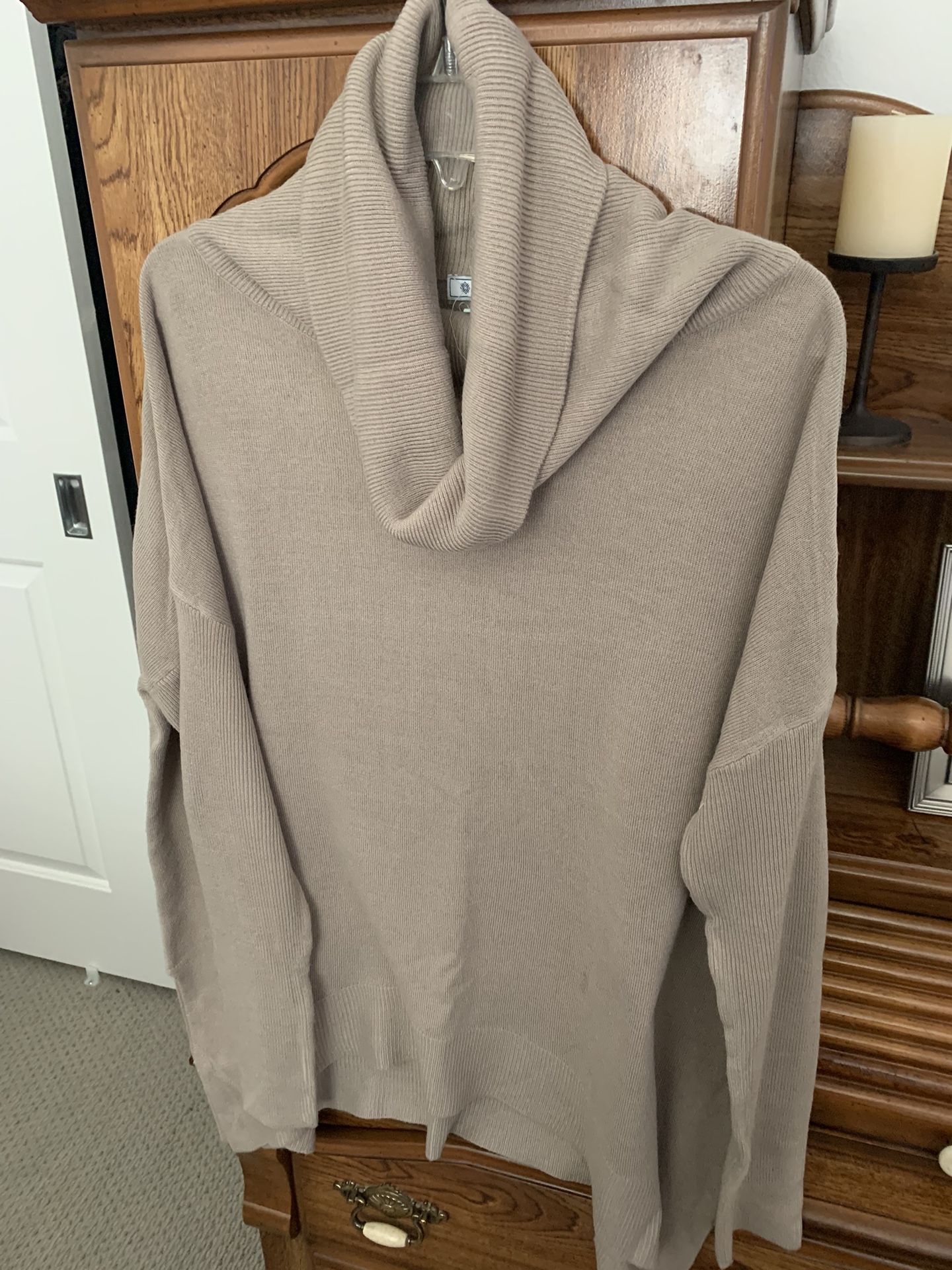 Women’s Cowl Neck Tunic style Sweater