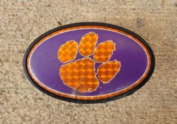 Clemson hitch cover