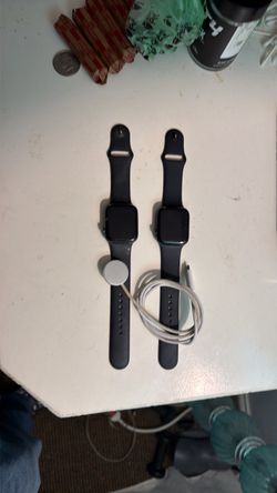 Two Apple watches
