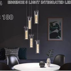 Brand New Artika Essence 5 Led Light Pendant 