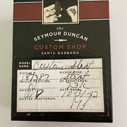 Seymour Duncan Custom Shop 