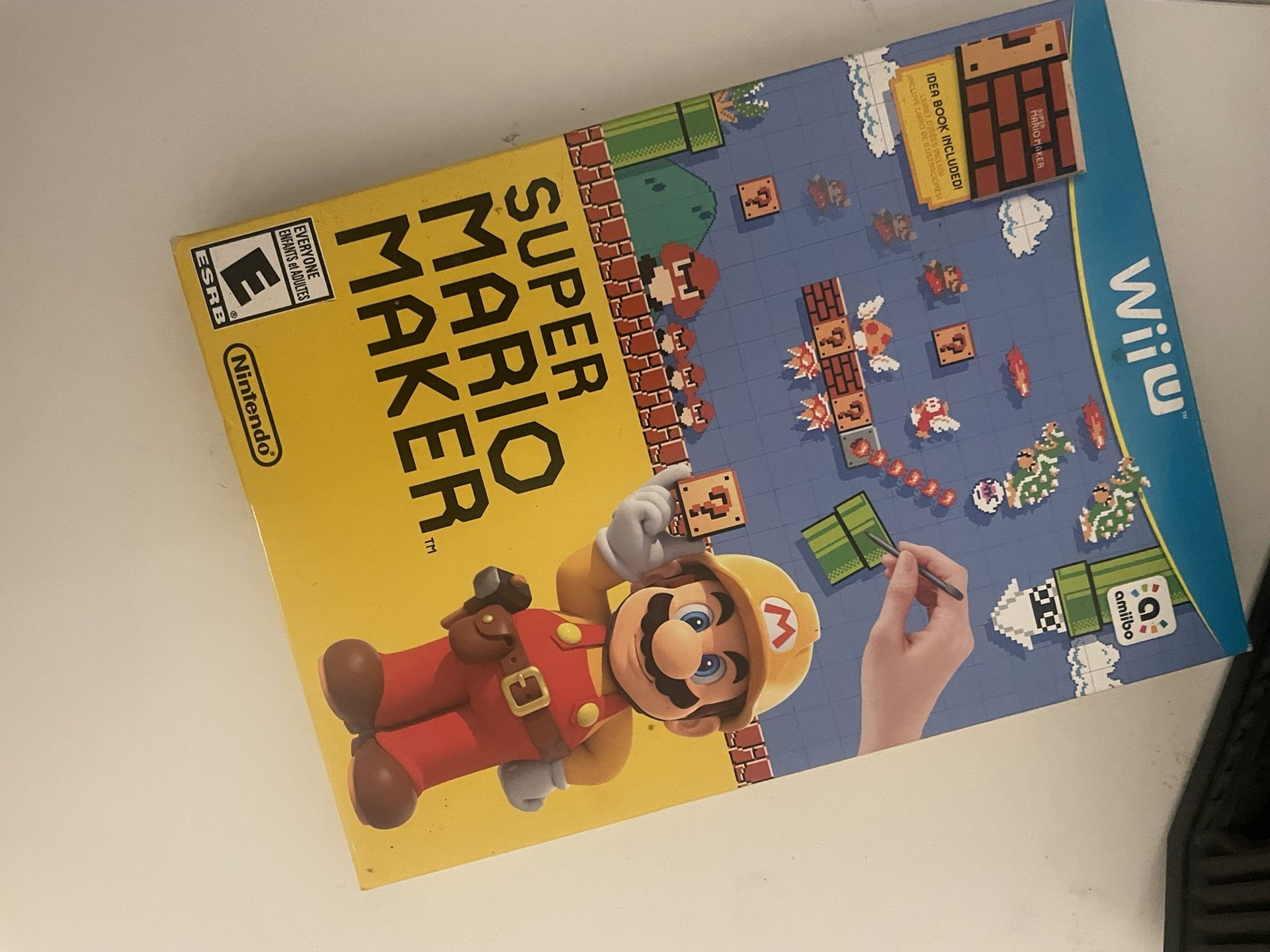 Super Mario Maker For Wii U Complete In Box 