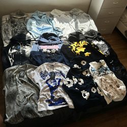 spider, hellstar, denim tears clothes