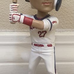 Trout Throwback Bobblehead Angels Baseball