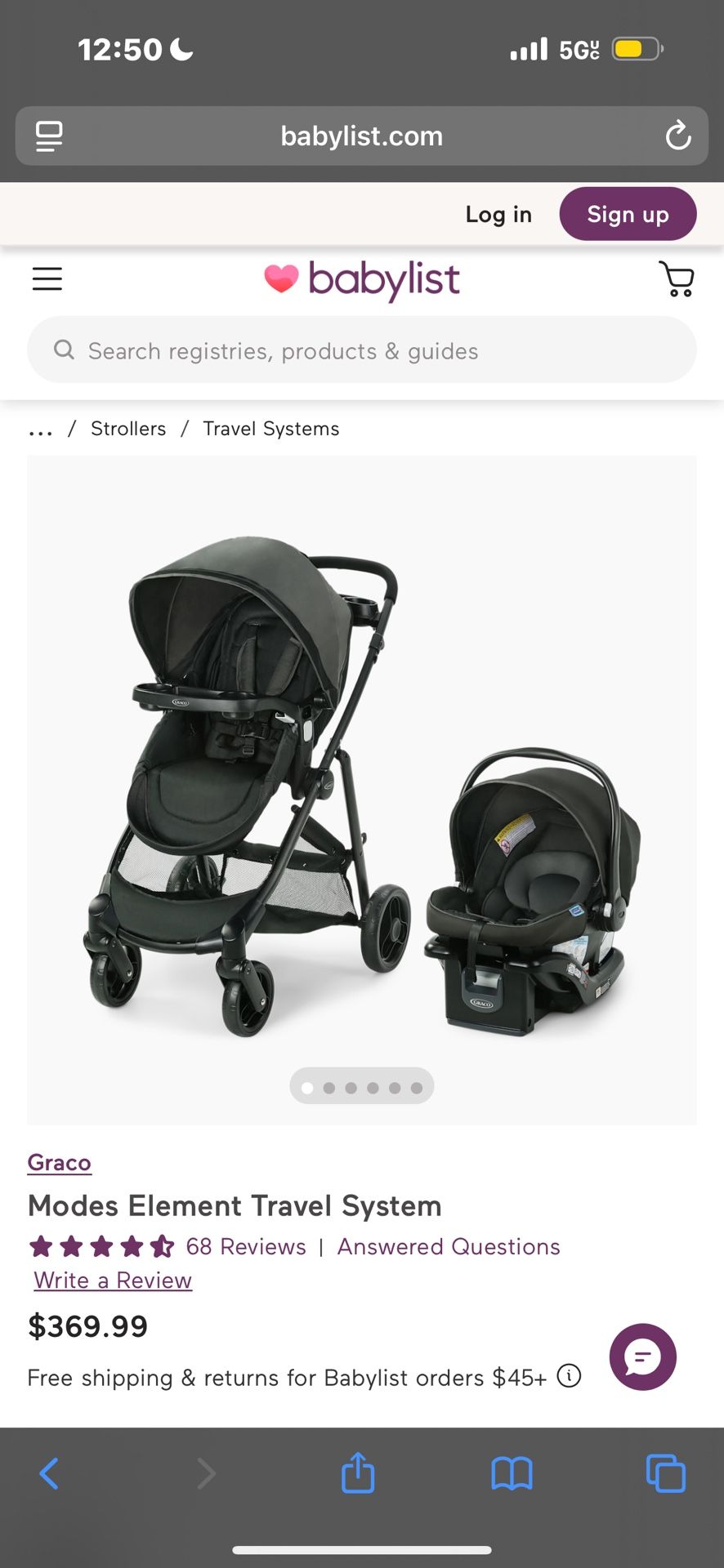 Baby Gear Starter Bundle — GRACO Travel System + Highchair”