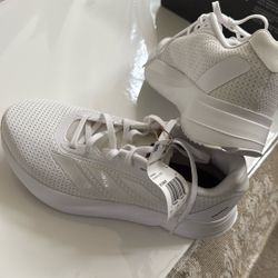 Women Adidas Duramo SL White Wide Sz 8