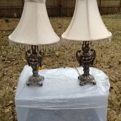 Old Fashion Style Twin Luxury Lamps
