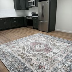 8x8 Square Nuloom Revel Rug And Pad Machine washable 