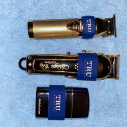 Babyliss Gold Trimmer, Hood Wahl Magic Clip Cordless And Babyliss Pro Single Foil Shaver