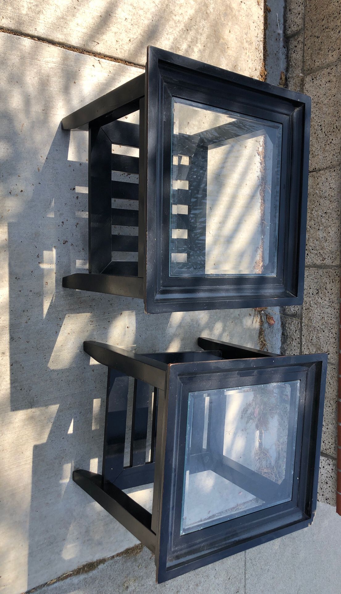 Free corner tables - pick up only - first come first serve