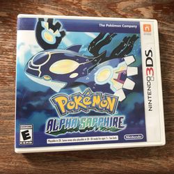Pokémon Alpha Sapphire Nintendo 3ds