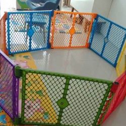PRIDE Colors Playpen Rv Gate Fencing 