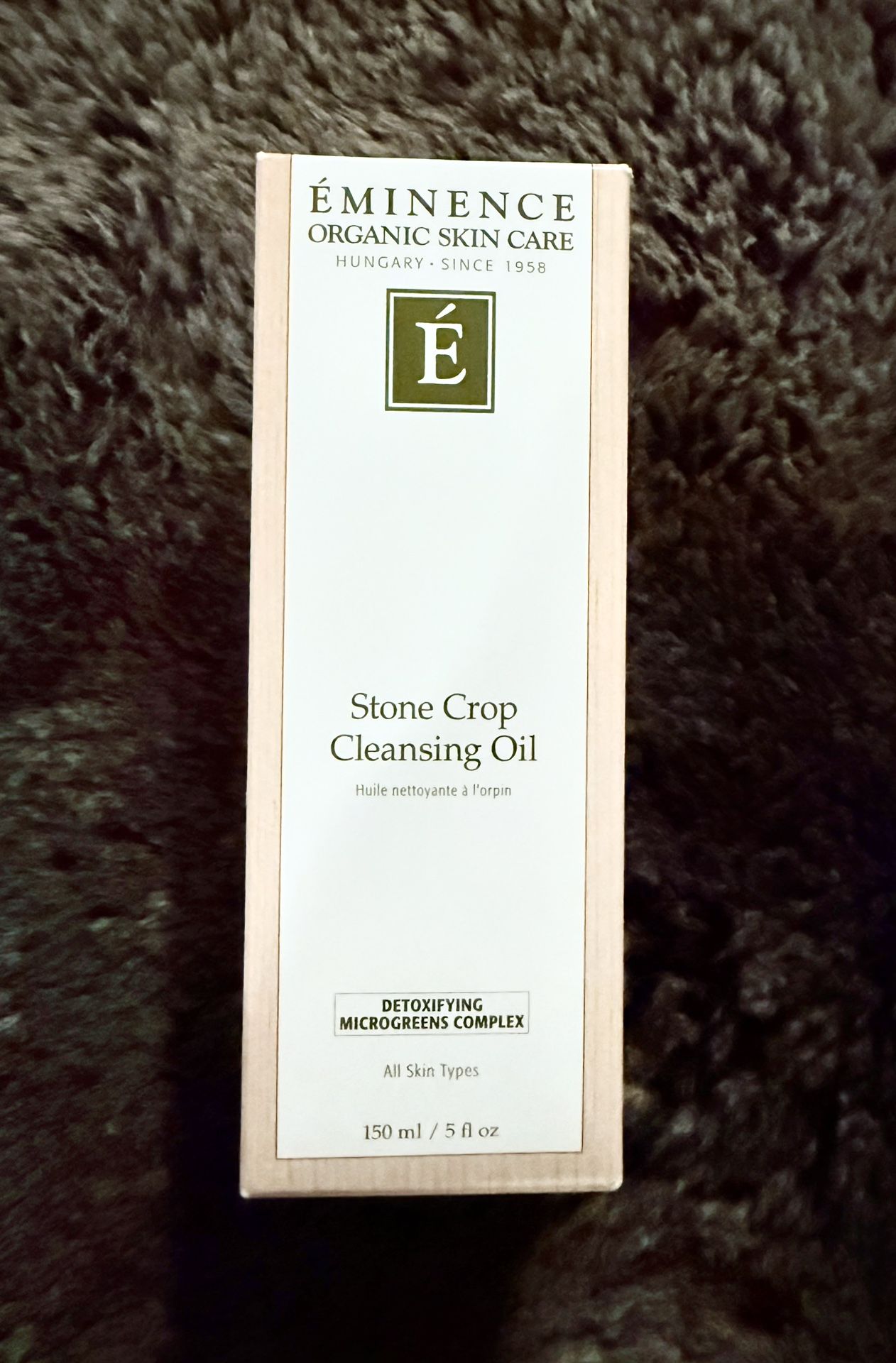 Eminence Organic Skincare Stone Crop Cleansing Oil Multi Unscented 5 Fl Oz New
