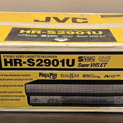 JVC HR S2901U Super VHS ET S VHS