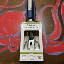 Cuisinart 3-Piece BBQ Grill Tool Set 