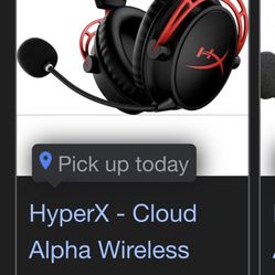 Brand New Headset Alpha HyperX 
