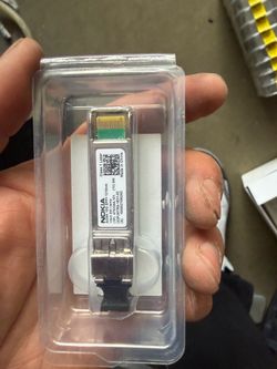 genuine Nokia AOSK 10G SFP+ optical transceiver, part number:  Nokia 475339A.101 / MTRS-1E31-02