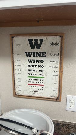 Wine wall art