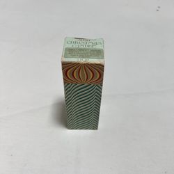 vintage 1980s Avon Christmas Candle Sweet Honesty Cologne