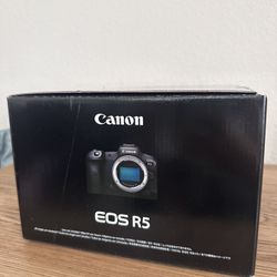 Canon EOS R5 - New In Box