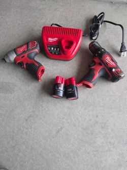 M12 Milwaukee drill set
