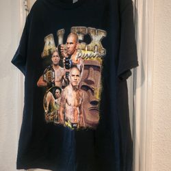 Alex Pereira Ultimate Fighting Championship kickboxing shirt size L unisex 